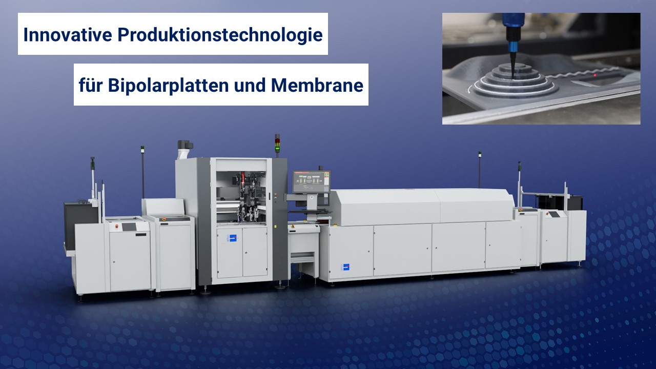 Produktionsanlage für Bipolarplatten und Membrane